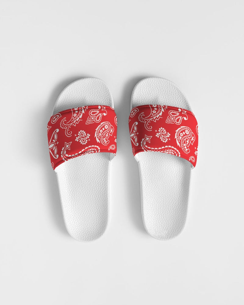 RED BANDANA Women's Slide Sandal