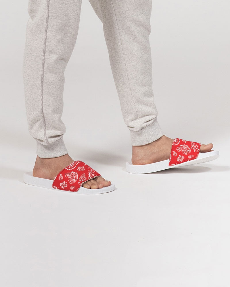 RED BANDANA Men's Slide Sandal